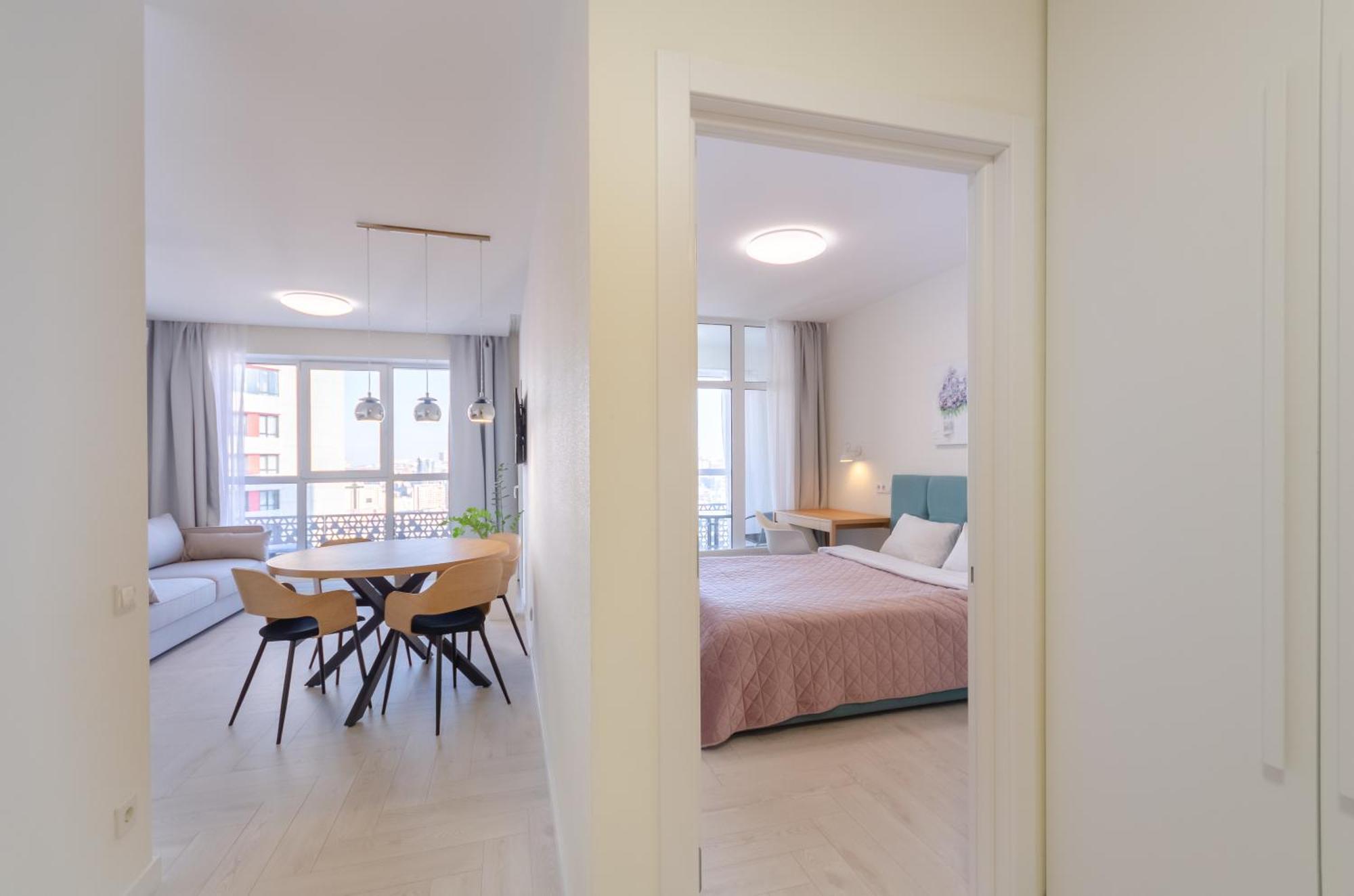 קייב Petrovdom Apartments 7-13 In Rc Manhattan City,Beresteiskyi 11 מראה חיצוני תמונה